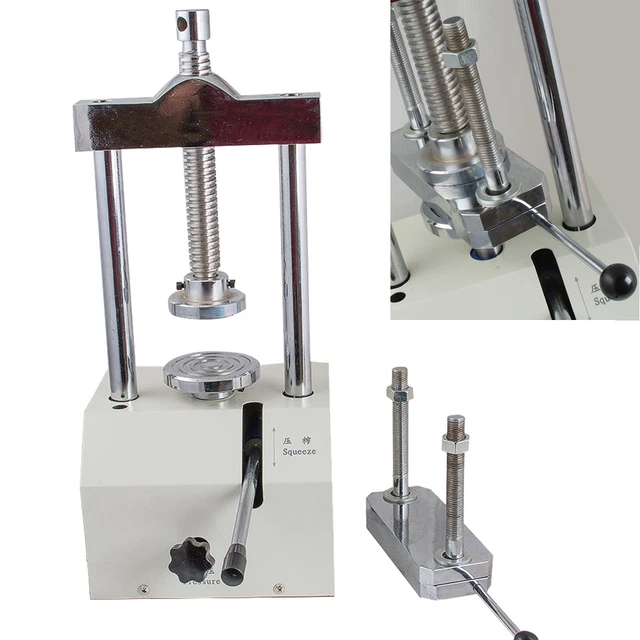 Dental Lab Hydraulic Press Presser 2T Lifting Height 80mm