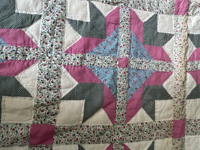 Juego de manta cortadora de edredón multicolor más 2 fundas de almohada 78x80