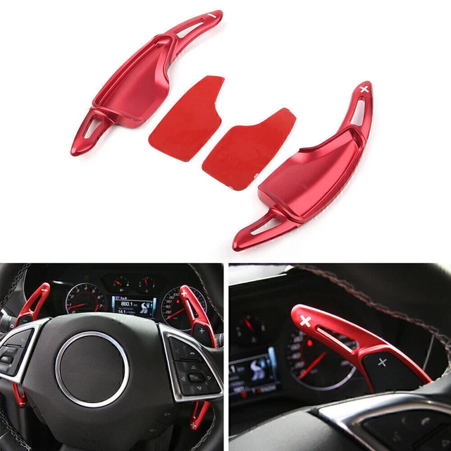 Estensione cambio paddle volante per Chevrolet Camaro 16-18 rosso GZ
