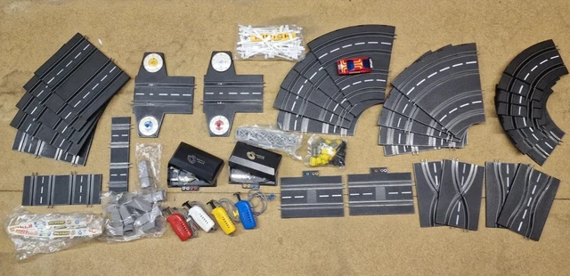 Job Lot Speedking Road Racing 4.5" & 9" Track Slot Car Scalextric Set LOTUS CAR