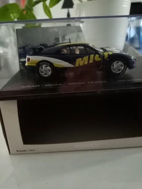Aixam-Mega Mega Track Tour De France 1997 Par Norev Au 1/43