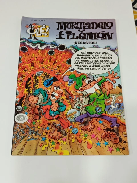MORTADELO Y FILEMON-FRANCISCO Ibanez Talavera-Desastre-Numero 130 ...