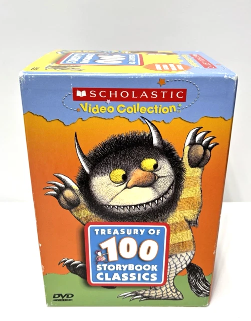 SCHOLASTIC TREASURY 100 Storybook Classics 16 DVD Set Read-Along