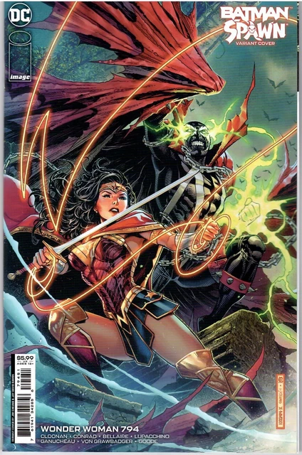 Wonder Woman #794 Cvr E Jim Cheung Dc Spawn Card Stock Variant 2022 Nm-