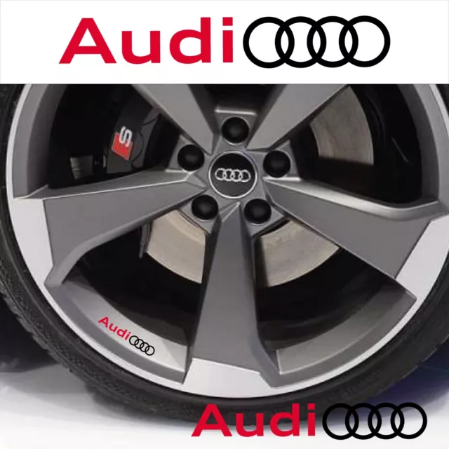 Sticker adhesif Audi