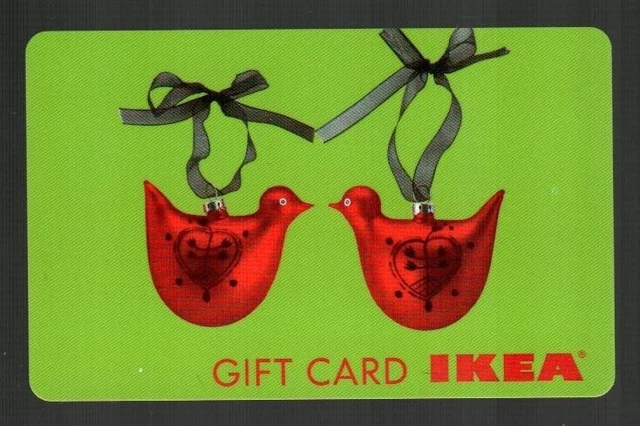 IKEA Christmas Ornaments 2006 Gift Card ( $0 )
