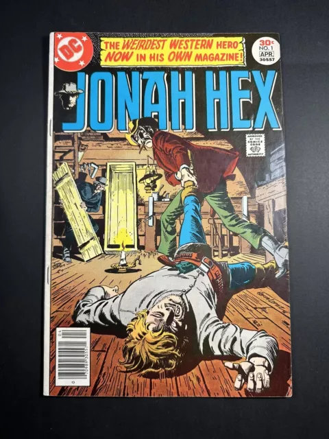 1977 Jonah Hex 1 & 2 DC Comics Weird Western Hero 1st Solo Series