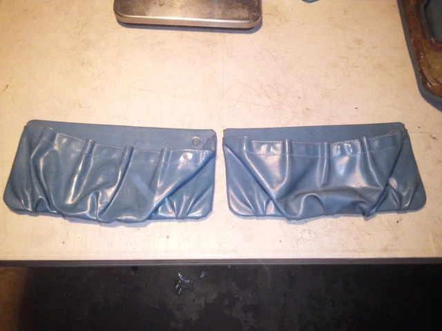 1977 CHEVROLET GMC K5 K10 C10 Truck Blazer Light Blue Door Panel Pocket OEM