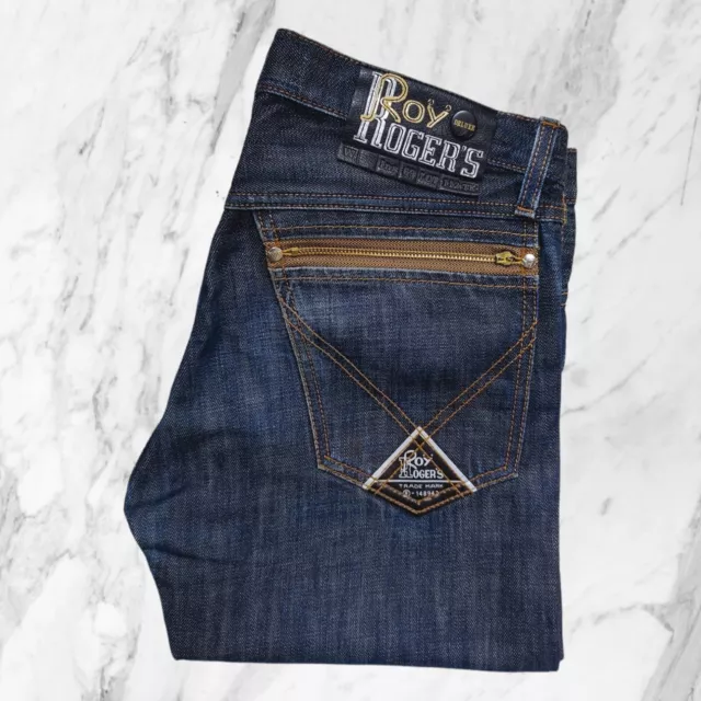 Jeans roy rogers uomo con cerniera sale