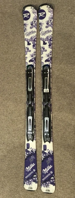 ROSSIGNOL ALIAS A74 146cm Womens skis in Milka Limited edition