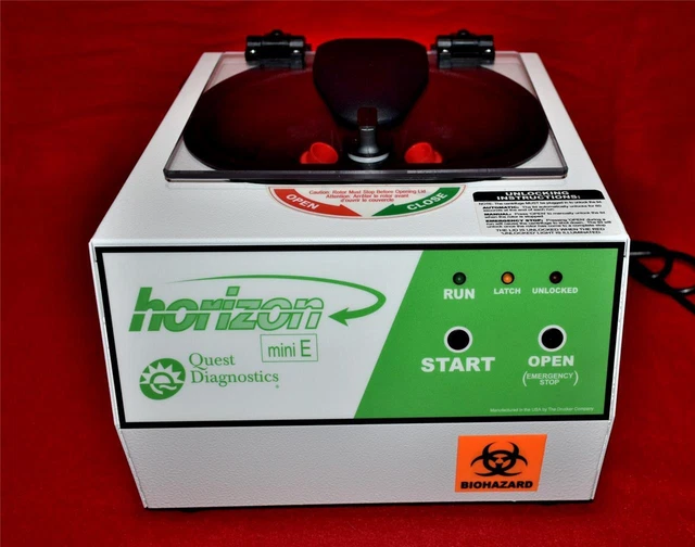 Horizon Model 642E Centrifuge Diagnostics Quest With Tubes