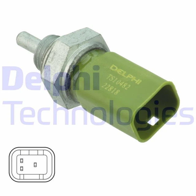 Raffreddante Acqua Sensore Temperatura DELPHI TS10482 per Renault Clio CR0 BR0 M 3