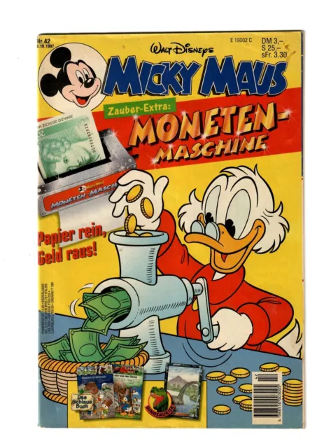 Micky Maus Heft Nr. 42/1997 vom 9. Oktober 1997 ohne Zauber-Extra