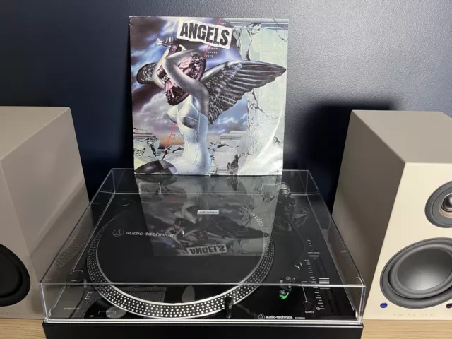 The Angels From Angel City Beyond Salvation Album Vinyl LP 1990 A1/B1 VG+/G+