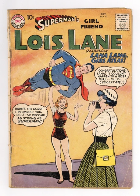 Superman's Girlfriend Lois Lane #12 GD- 1.8 1959
