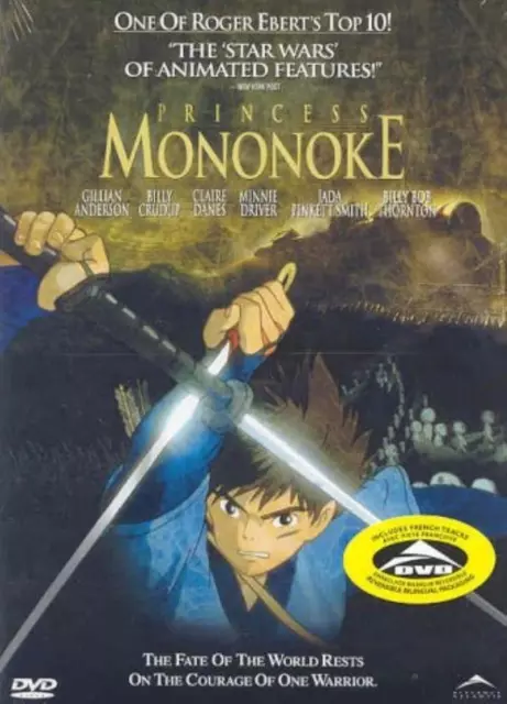 Princess Mononoke DVD Action & Adventure (2001) Gillian Anderson Amazing Value