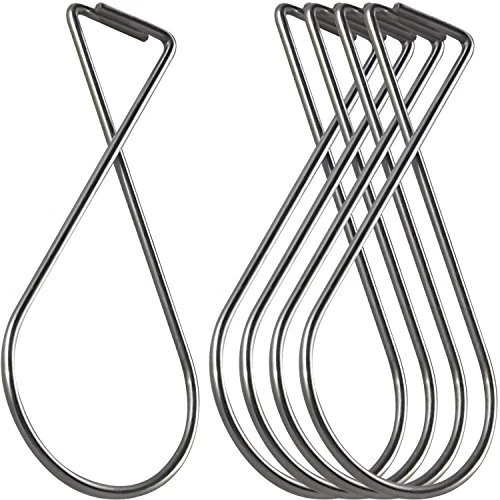 ATLIN Ceiling Hooks 100 Pack - Drop Ceiling Clips Great for Wedding Decoratio...