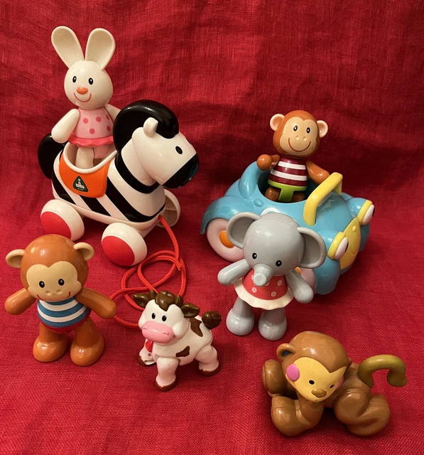 ELC CLICK CLACK Vehicles & Animals Toy Figures Bundle. 8 Pieces. £12.68 ...
