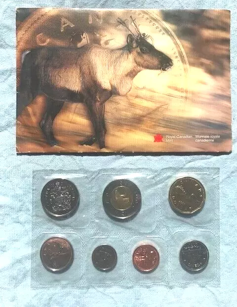 2001 Royal Canadian Mint Uncirculated Coin Set - Original Pkg