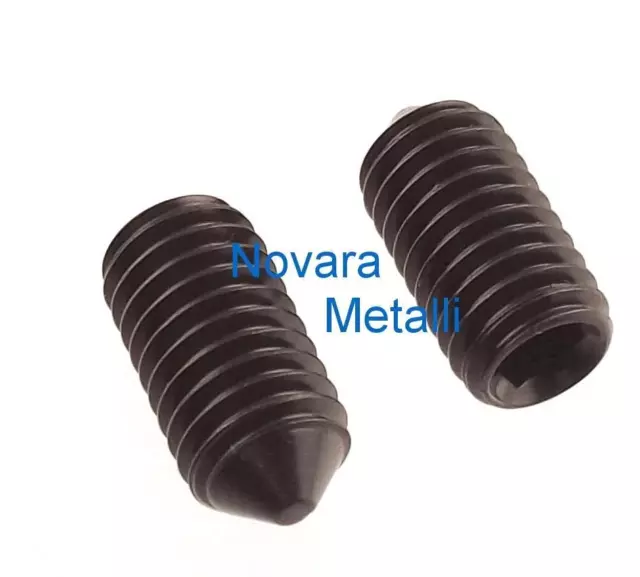 100 Grani Punta Conica M5x5 DIN 914 socket setscrews vis sans tête varillas