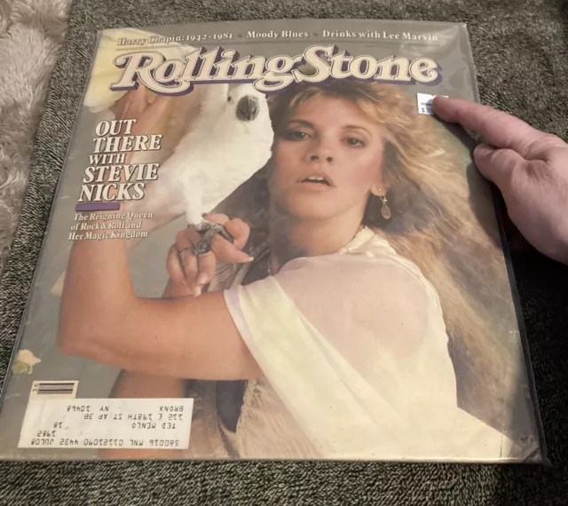🚂Stevie Nicks September 3, 1981 Rolling Stone Magazine