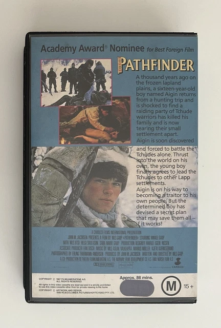 PATHFINDER (AKA OFELAS) [VHS] First Release Big Box Ex-Rental Video ...