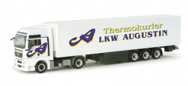 Miniature MAN TGX 6x4 Wasel avec semi plateau 3 essieux avec chargement HERPA HER306928 | Collect World Miniature MAN TGX 6x4 Wasel avec semi plateau 3 essieux avec chargement HERPA HER306928 | Collect World