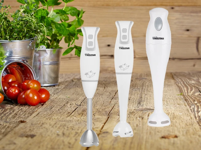 Bacchetta Sostitutiva Per Frullatore A Immersione | Asta In Plastica | Manico Ergonomico | Per Frullatori Classici
