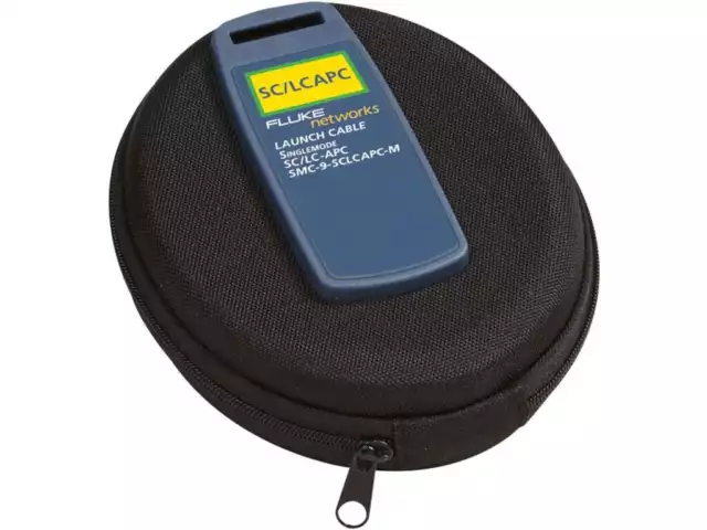 Fluke Networks SMC-9-SCLCAPC-M - Single-mode 9 m Launch Cord, SC/Metal LCAPC Co