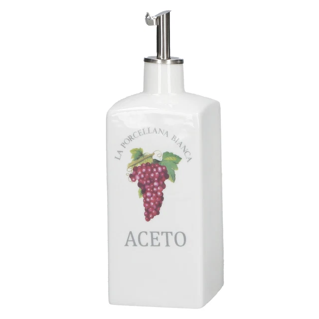 LA PORCELLANA BIANCA - Conserva Acetiera Deco 250ml P0126250AD