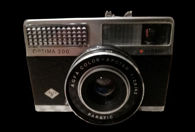 Agfa Optima 200 Sensor mit Original Kameratasche und Trageschlaufe in g. Zustand