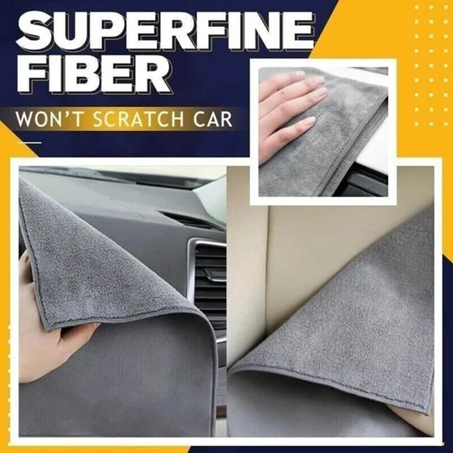 Super Absorbent Car Drying Towel Coral Velvet Suede Double SHIP Sided FAST M4T2