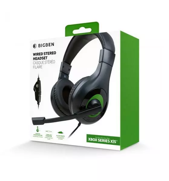 Bigben für XBOX Series X/S Stereo Gaming Headset schwarz BB006353