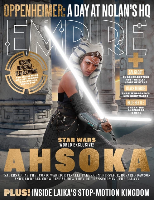 EMPIRE MAGAZINE JULY 2023: AHSOKA STAR WARS World Exclusive Gal Gadot