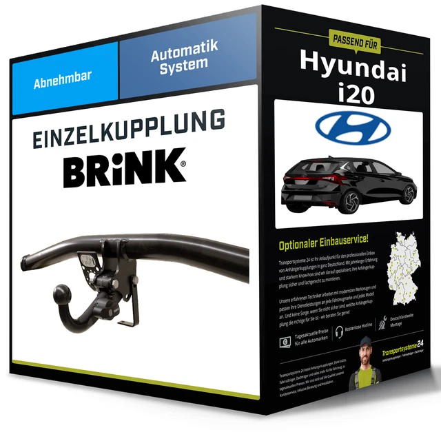 Hyundai I20 Anhngerkupplung