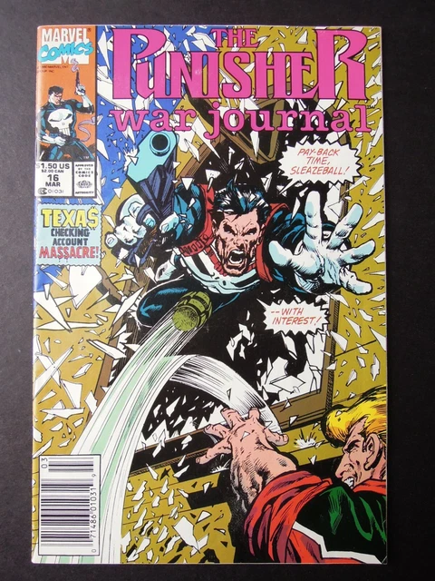 The Punisher War Journal # 16 Comic Book / Marvel Comics /  / Good To Fine