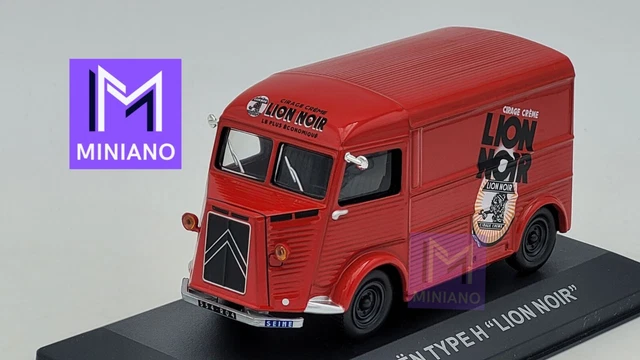 IXO 1/43 Citroen HY Hippolyte – Modèle Pour Altaya – Camion Utilitaire Multicolore En Blister