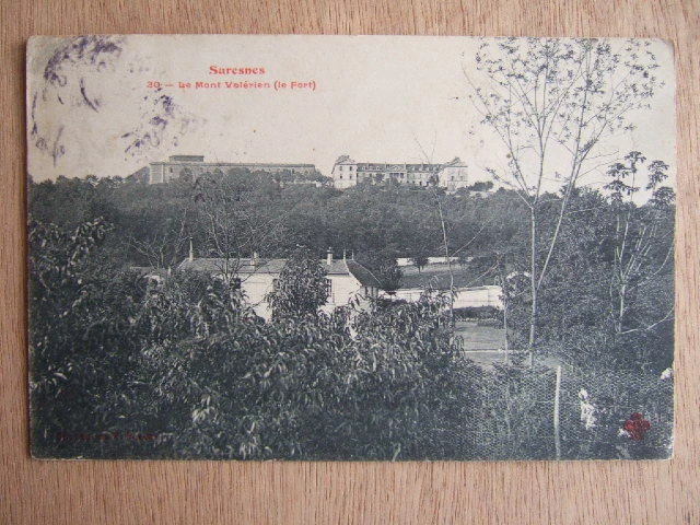 Cpa Suresnes (92 Hautes De Seine) Le Mont Valerien - Le Fort. Travel Timbree