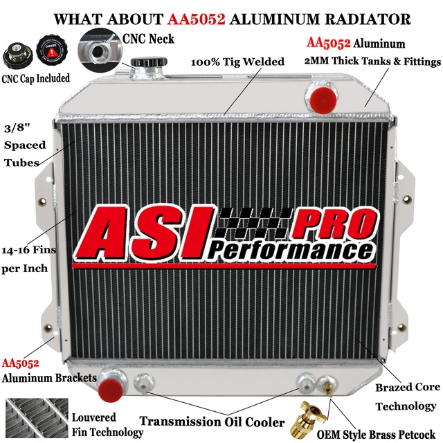 214606G000 214606G102 Aftermarket Aluminum Radiator Fits Nissan Forklift-US