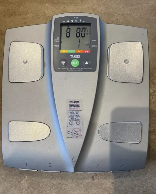 TANITA BF-559 | Full Feature Body Fat Monitor | Sensitive Measurement Scales