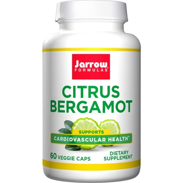 Jarrow Citrus bergamota 500 mg 60 tapas