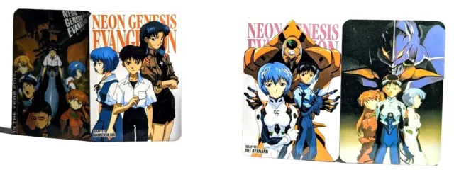 Neon Genesis Evangelion Magnetic Address/Identification Keeper Set of 2