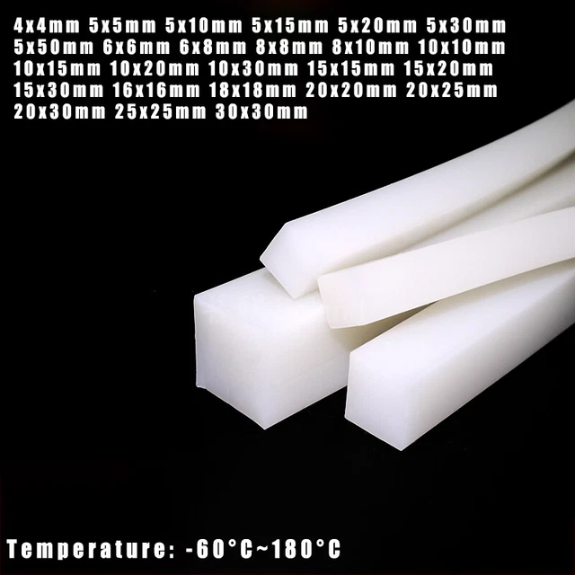 Guarnizione profilo quadrato gomma silicone gomma completa quadrata guarnizione gomma