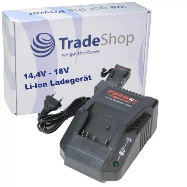 Akku Ladestation 14,4V - 18V Ladegerät für Bosch GDS 18 V-EC 250 Professional