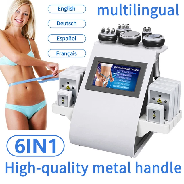 6in1 cavitation facial skin care&body Massager fat removal home editionmodel 40K