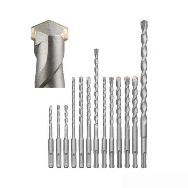 SDS+ Plus Masonry Drill Bit Tungsten Carbide Tip For Stone Concrete Brick