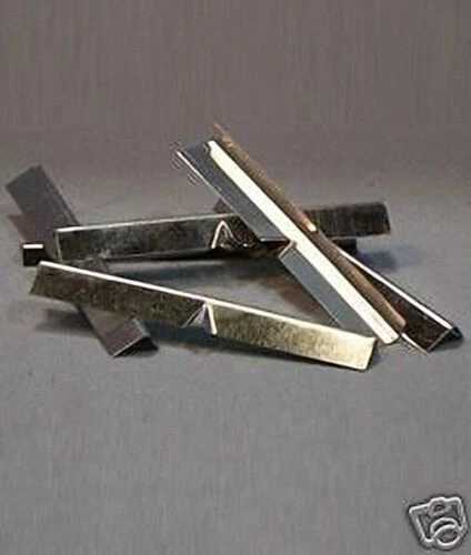 BARRAS DE MECHA DE METAL 3/4 pulgadas de ancho - 4, 5, 6 o 7 pulgadas de largo - (6, 12, 24 cuentan)