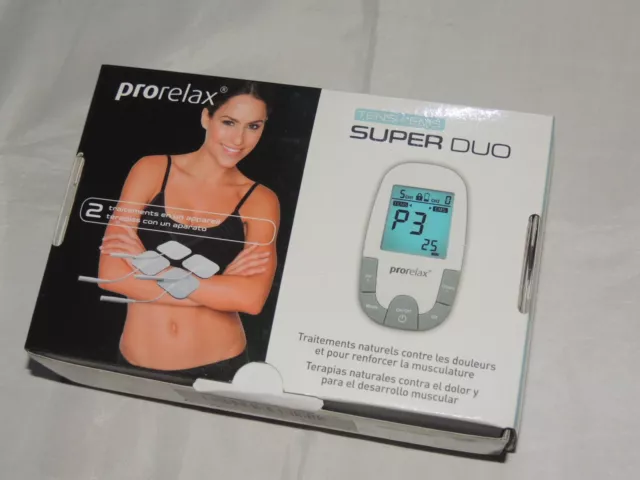 Estimulador Prorelax TENS y EMS SuperDuo 2