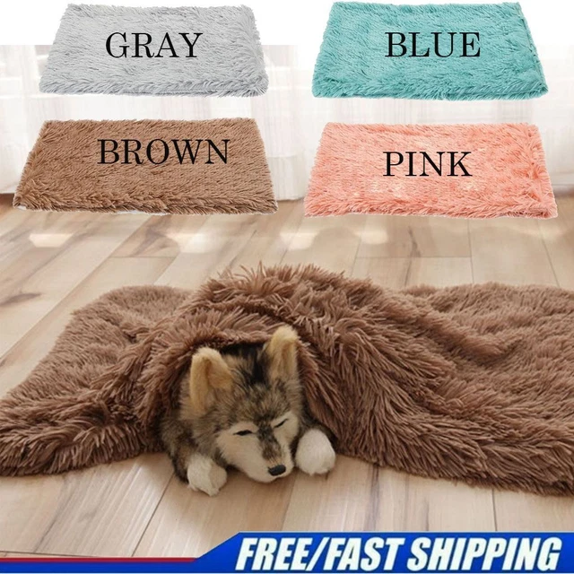 Soft Plush Orthopedic Pet Bed Slepping Mat Winter Cushion Blanket for Dog Cat
