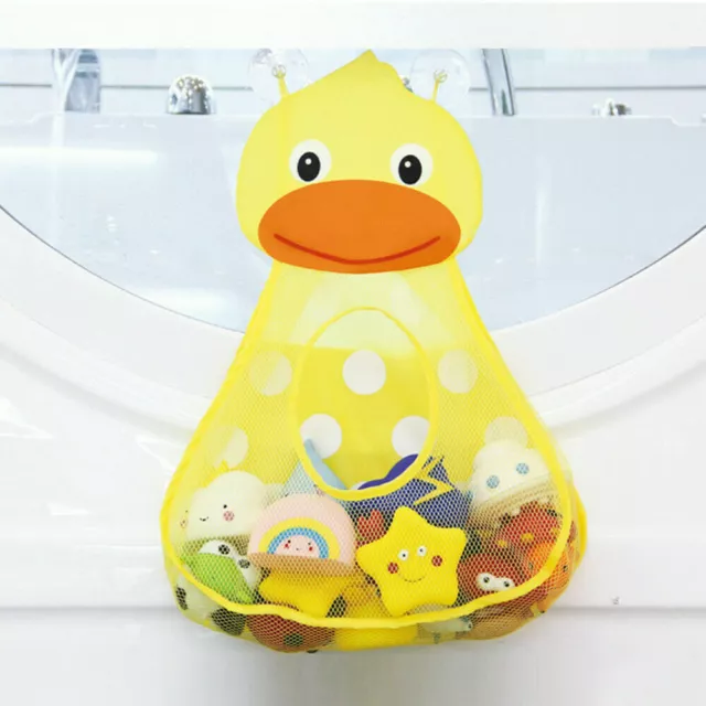 Baby Badewanne Spielzeug Netz Mesh Aufbewahrungstasche Halter Bad Organizer DE